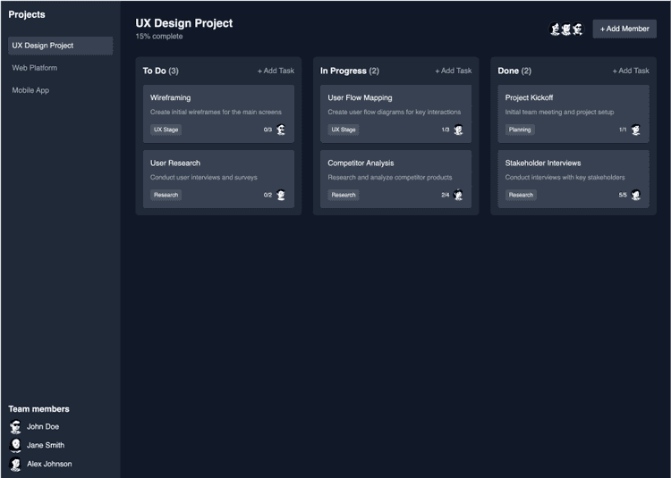 Project Screen