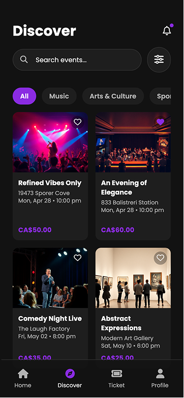 Event Booking App